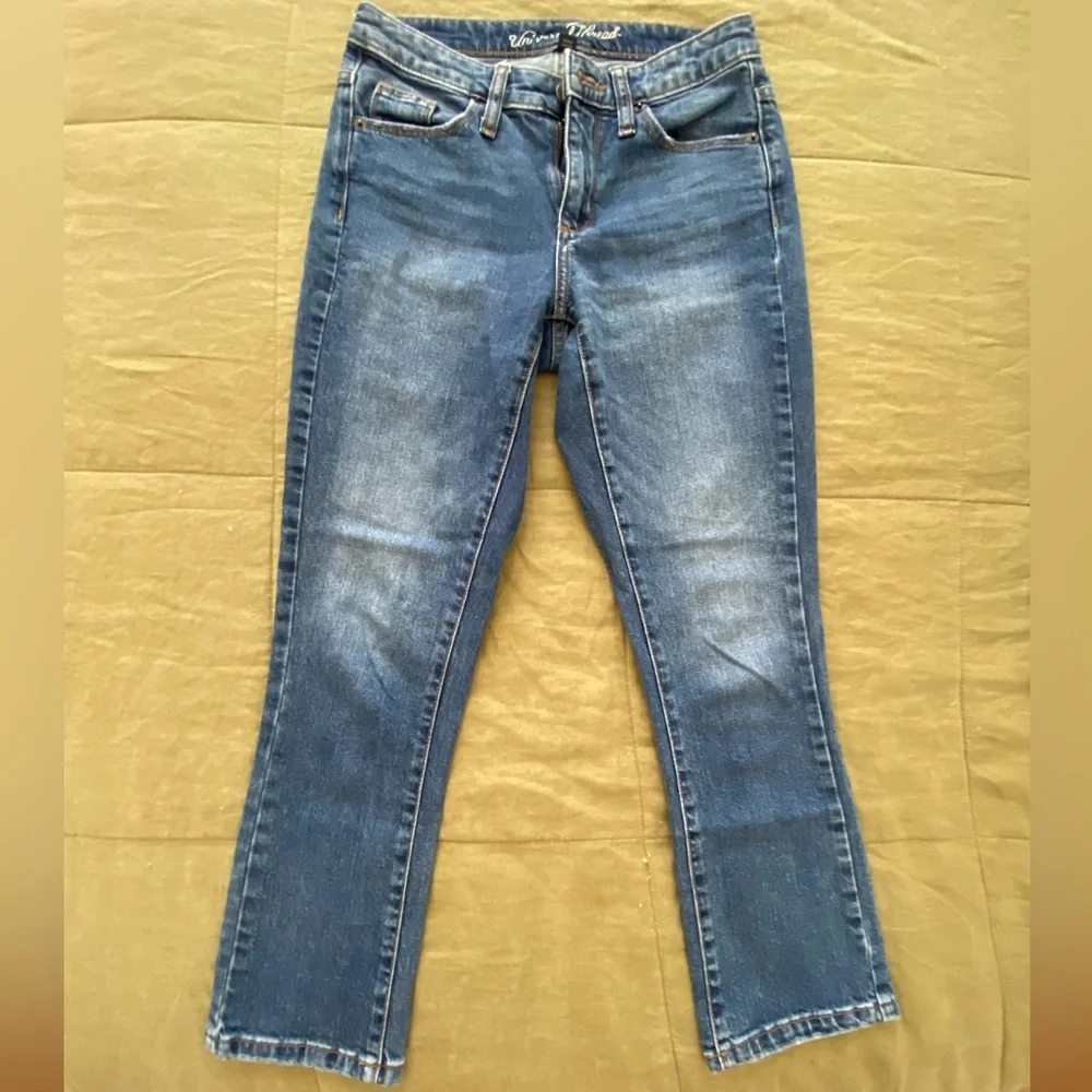 Universal Thread High Rise Boot Crop Jeans - Picture 1 of 4
